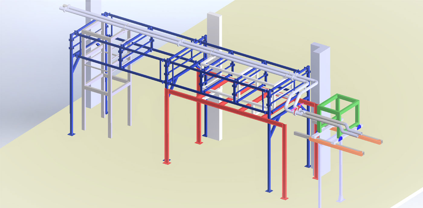 Modification rack de support
