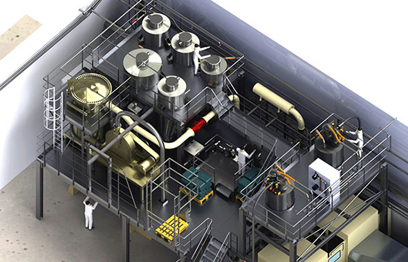Implantation industrielle
