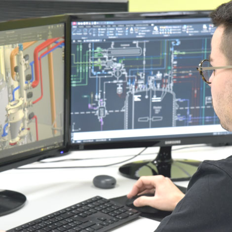 Projets de travaux industriels